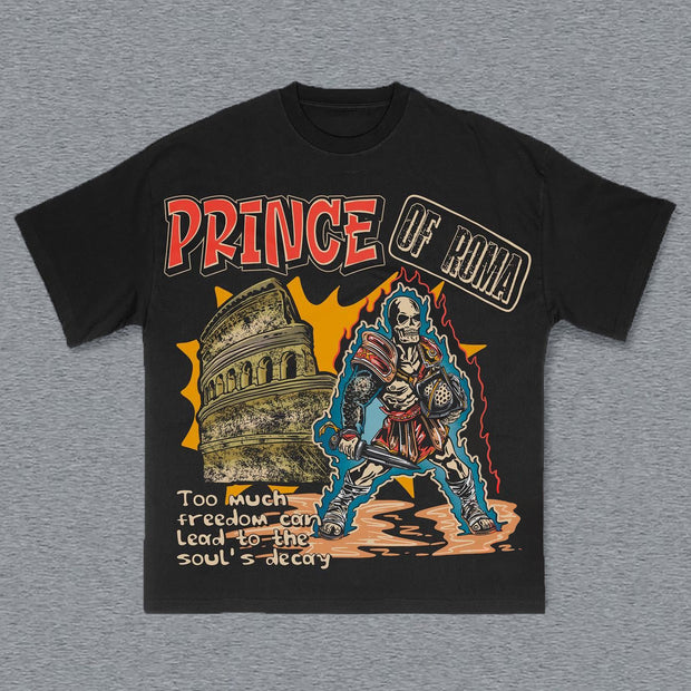 Prince Print Short Sleeve T-Shirt