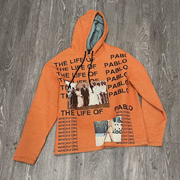 Retro trendy hip-hop casual tapestry hoodie