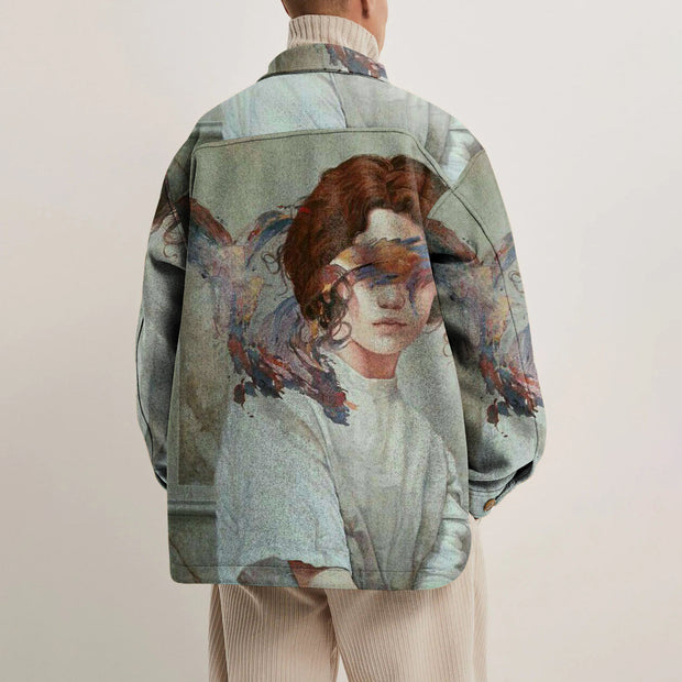 Art Print Street Style Fashion Jacket