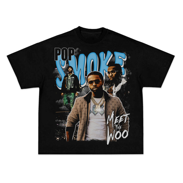 Retro Hip Hop Street Cotton Short Sleeve T-Shirt