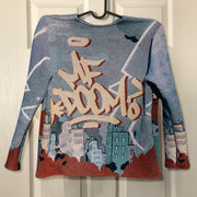 Stylish cartoon pattern street sweatshirt