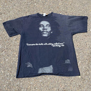 Marley reggae rock print T-shirt