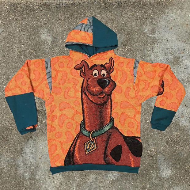 Trendy Scooby Doo Print Long Sleeve Hoodie