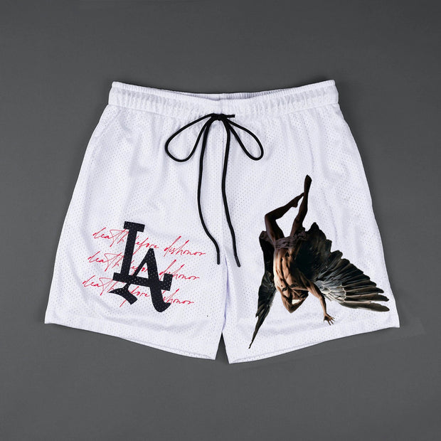 Los Angeles Fallen Angels Mesh Shorts