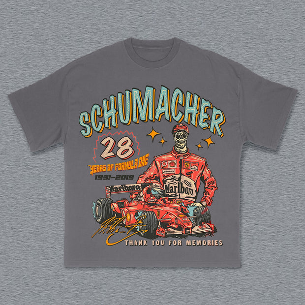 Racer No. 28 Print Short Sleeve T-Shirt
