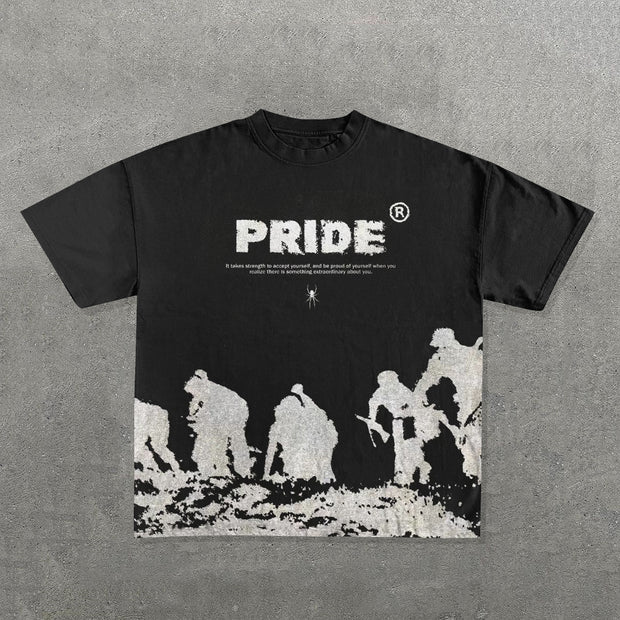 Pride Print Short Sleeve T-Shirt