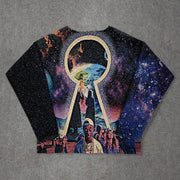 Hip Hop Star Fashion Tapestry Sweatshirt