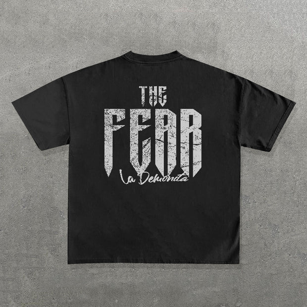 The Fear Print Short Sleeve T-Shirt