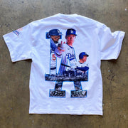 Los Angeles Dodgers Print Short Sleeve T-Shirt