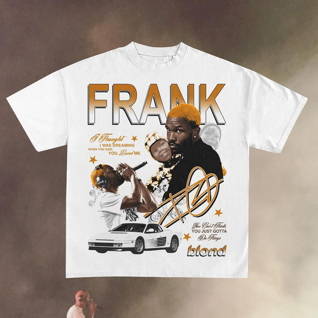 Casual Street Rap Star Frank T-shirt