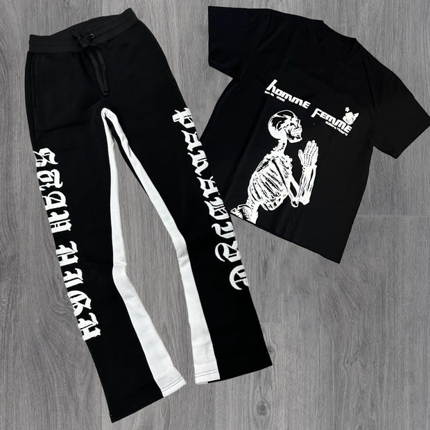 Prayer T-shirt and trousers two-piece set