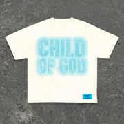 Child God casual street cotton T-shirt