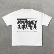 The Great Journey Print Short Sleeve T-Shirt