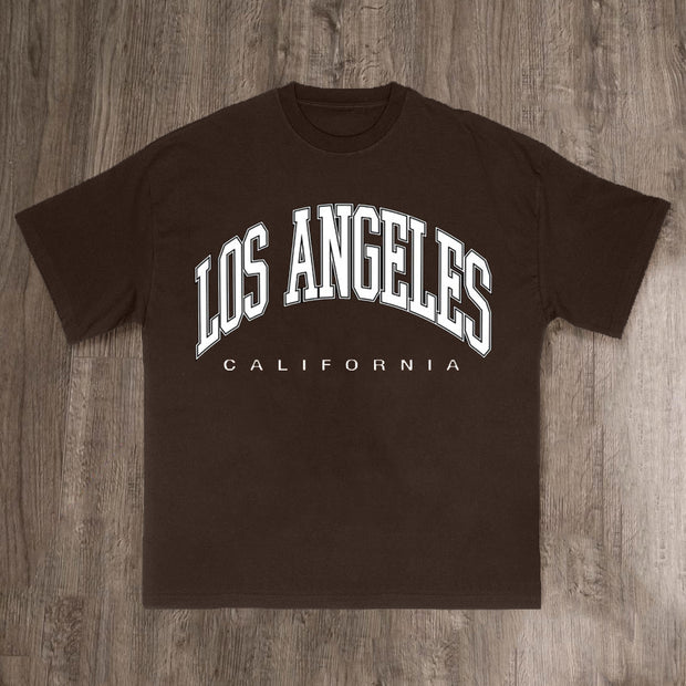Los Angeles Print Short Sleeve T-Shirt