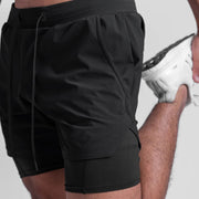 Quick Drying Breathable Multi Pocket Sports Shorts