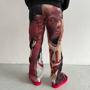 Fashionable and personalized tapestry trousers