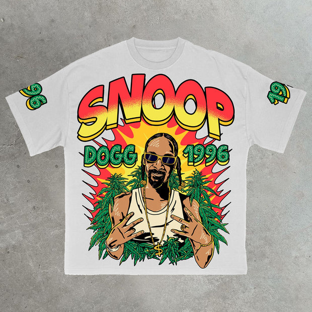 Rap Godfather casual street cotton T-shirt
