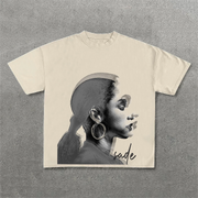 Vintage Sade Adu Printed T-Shirt