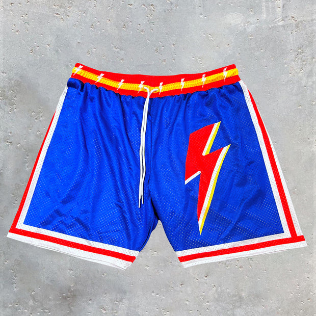 Fashion personality lightning casual shorts