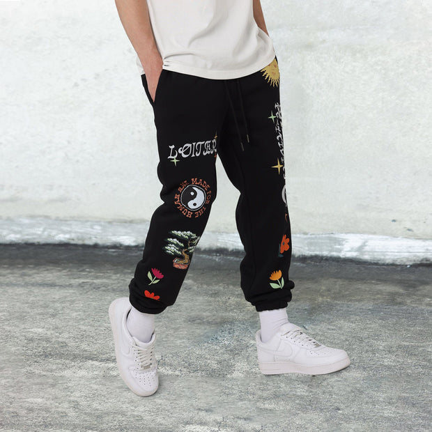 Trendy hip-hop retro street sweatpants