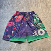 Fashionable double-layer sports shorts