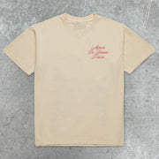 Retro street trendy brand printed short-sleeved T-shirt