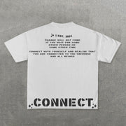 Connect Print Short Sleeve T-Shirt