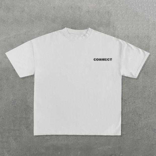 Connect Print Short Sleeve T-Shirt
