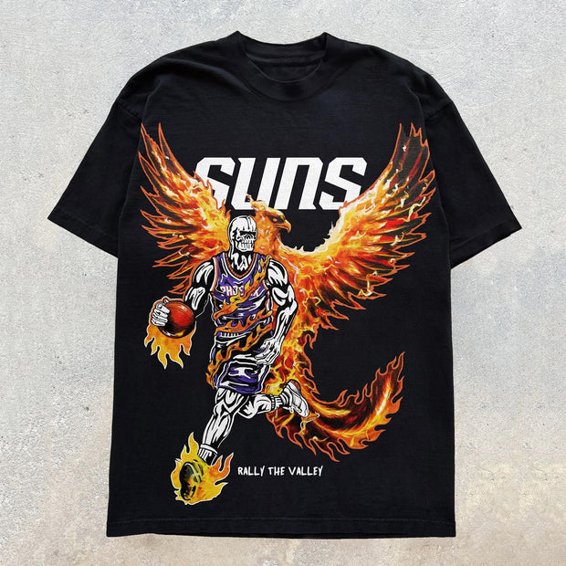 Suns Print Short Sleeve T-Shirt