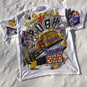 Street Style No.500 Racing Print Short Sleeve T-Shirt