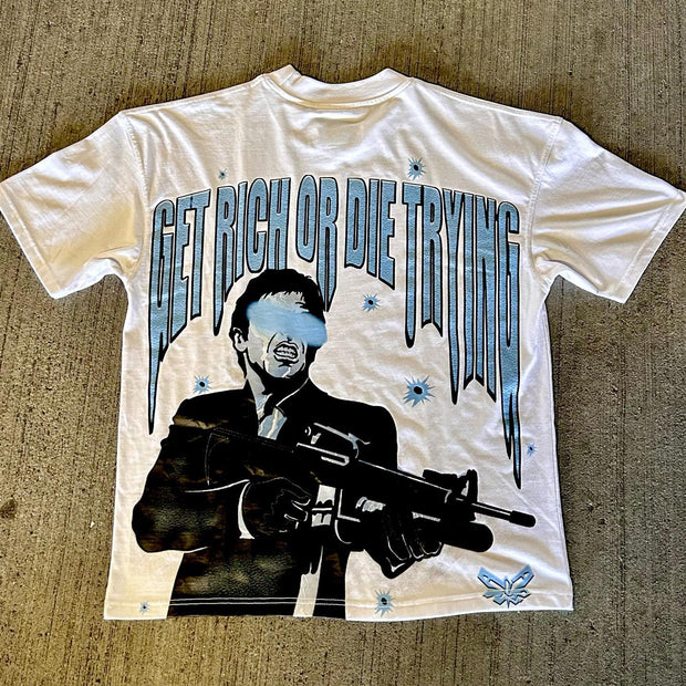 Killer print cotton T-shirt