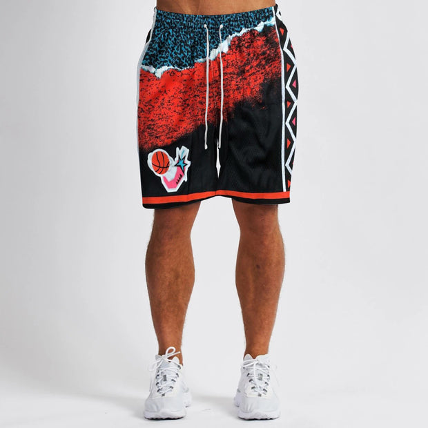 Personalized sports print shorts