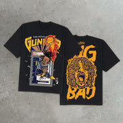 Dunk Print Casual Street Basketball T-Shirt