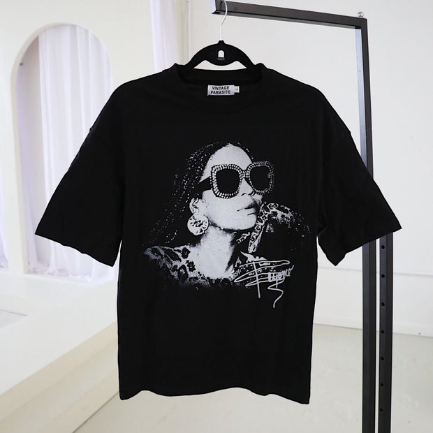 Personalized street style printed T-shirt