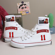Slam Dunk graphic co-branded high canvas shoes