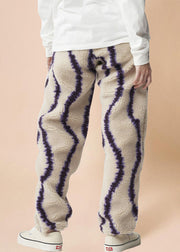 Trend Line Print Sherlock Vintage Trousers