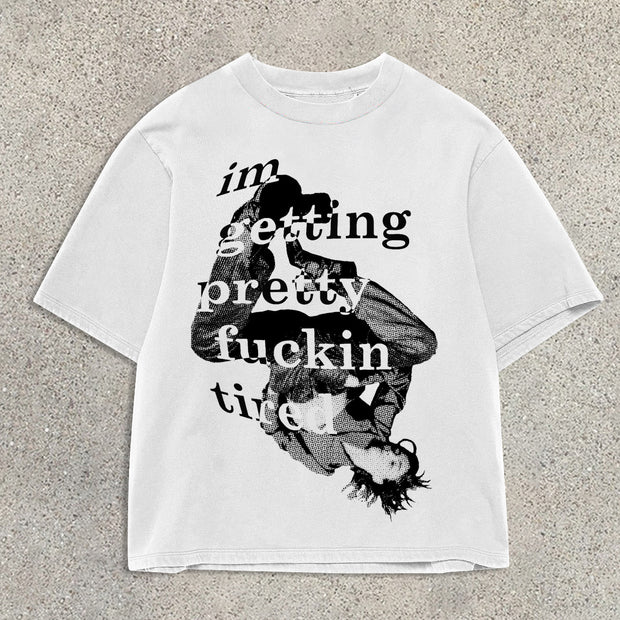 Personalized street fashion brand printed T-shirt