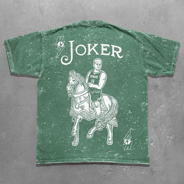 Joker Street Basketball Washed T-Shirt