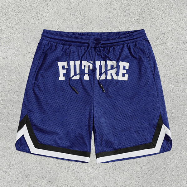 Future Printed Drawstring Shorts