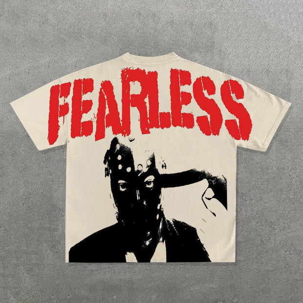 Fearless Print Short Sleeve T-Shirt