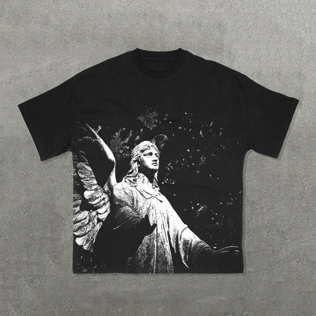 Saint Print Short Sleeve T-Shirt