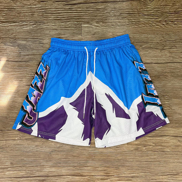 Casual Sporty Print Shorts