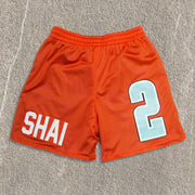 Double-sided Thunder Street Basketball Mesh Shorts