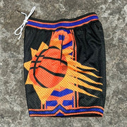 Do The Most Basketball Print Mesh Pocket Shorts