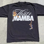 Basketball NBA Print Short Sleeve T-Shirt
