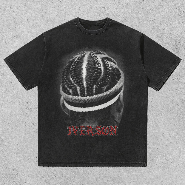 New casual street basketball T-shirt