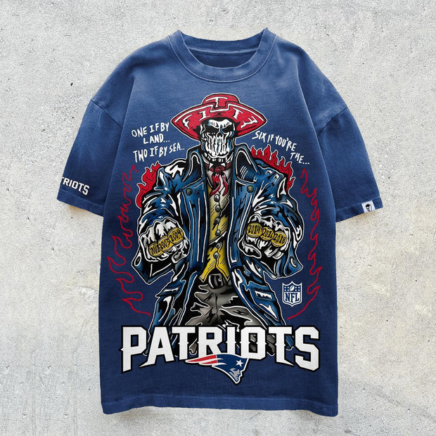 Patriots Print Short Sleeve T-Shirt