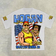 Hogan print casual street T-shirt