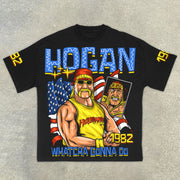 Hogan print casual street T-shirt