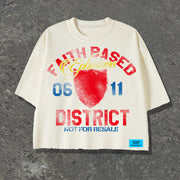 Faith-based casual streetwear T-shirt